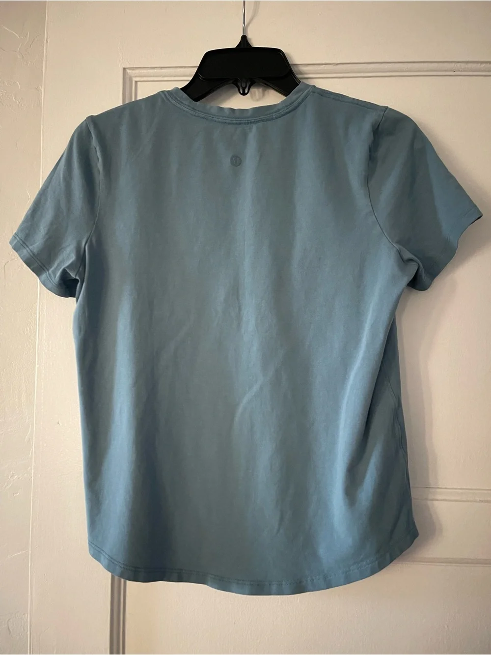lululemon athletica Short Sleeve Crew Tee in Dusty Blue